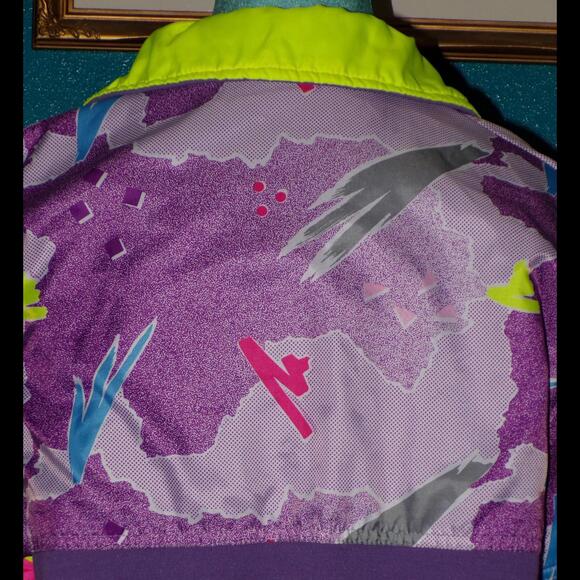 Sportful Retro 80s Colorful Windbreaker Jacket - Picture 4 of 6